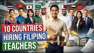 10 countries Hiring Filipino Teachers in 2026!