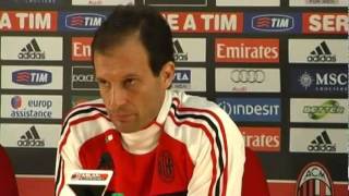 Allegri: 'I'm a very lucky coach'