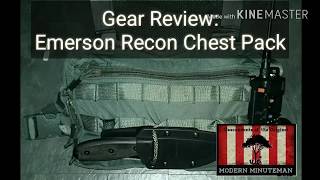 Gear Review: Emerson Recon Chest Pack