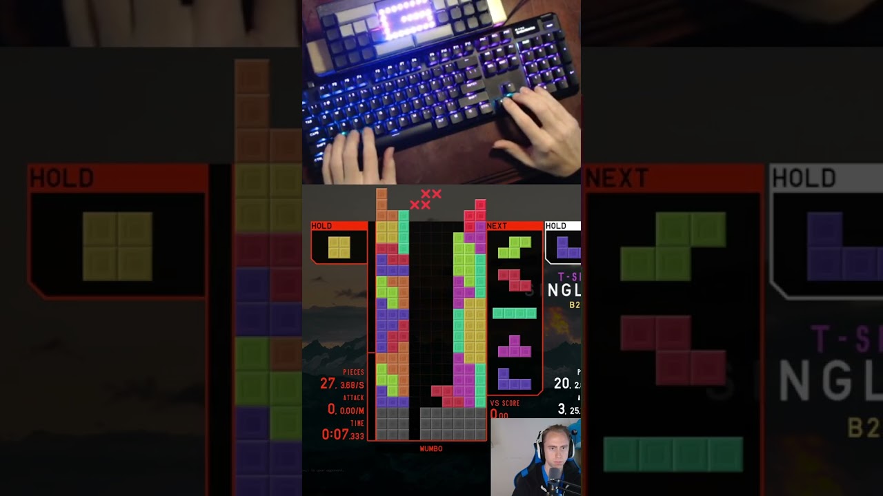 We Hit a Tetris - 4 Wide Tetrio Opener