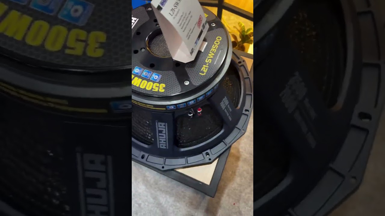 Ahuja 21 inch speaker 6 inch voice coil # 3500 watt heavy speaker
