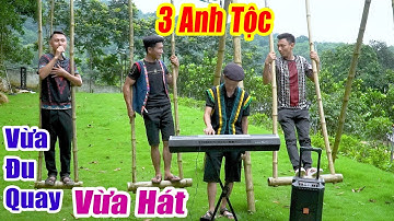 3 ANH TỘC VỪA HÁT VỪA ĐÁNH ĐU - LK Nhạc Vùng Cao Disco Remix - Nhạc Sống Disco 3 Anh Tộc Căng Vỡ Loa
