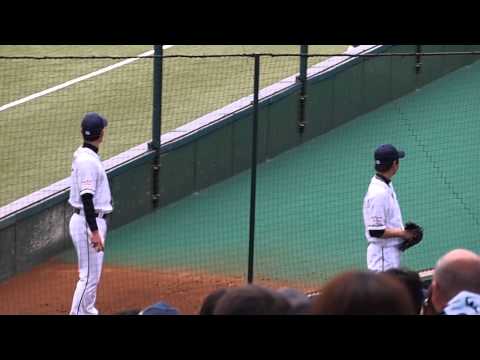 20131012猫屋敷ブルペン（増田投手＆野上投手）