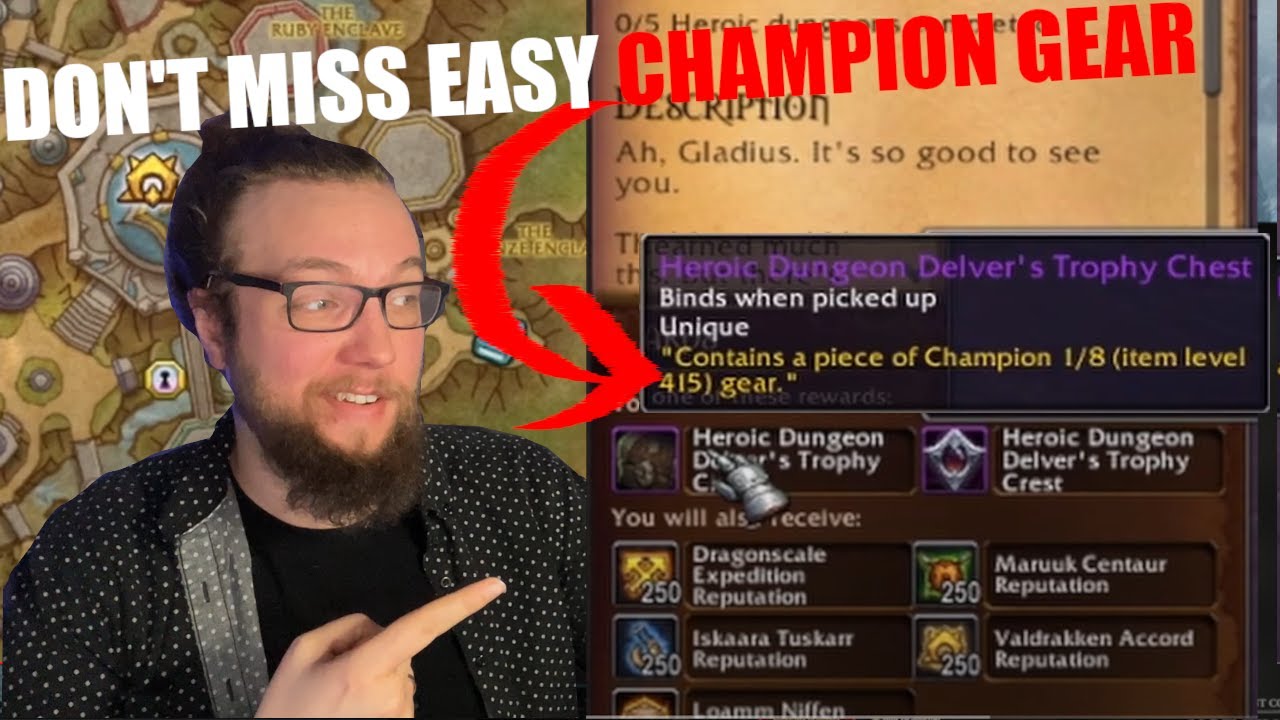 Unbelievable EASY Mythic+9 Champ item before season starts with this