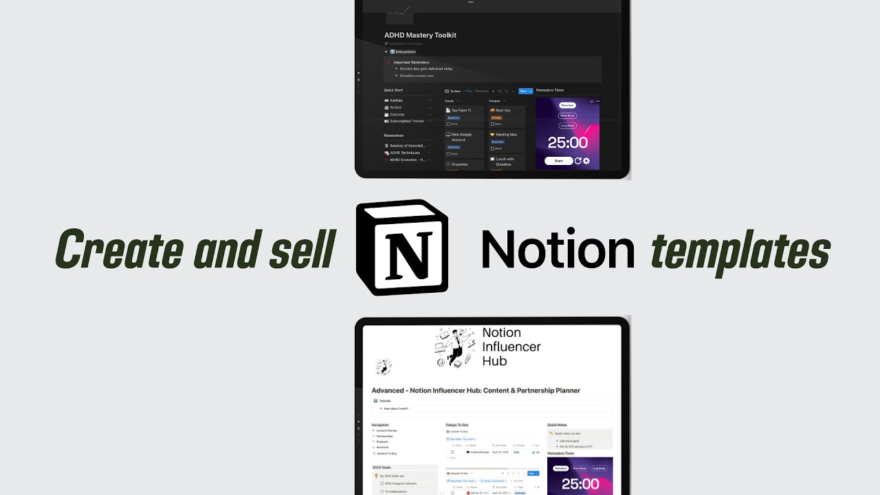 Create and Sell Notion Templates - Course | General Introduction