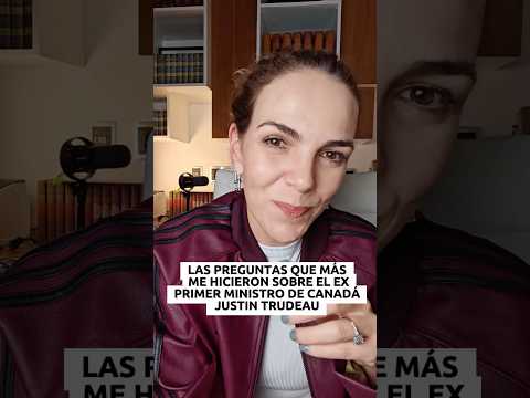 ⚠️ Acabo de entrevistar a Justin Trudeau y hubo dos preguntas que me hicieron muuucho.