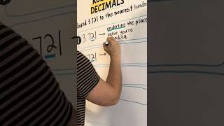 Rounding Decimals Anchor Chart