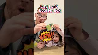 Day 1 of 6 Booster Box Opening with my Daughter #packopening