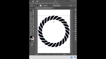 Round Rope Circle Illustrations #shorts #illustrator #short