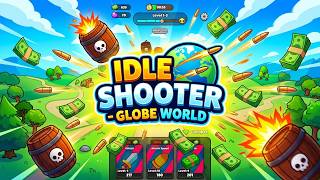 Idle Shooter - Globe World Mobile Game | Gameplay Android screenshot 1
