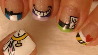 nails alice wonderland nail disney cute mad halloween designs hatter acrylic inspired gorgeously geeky re buzzfeed unas these collect pretty