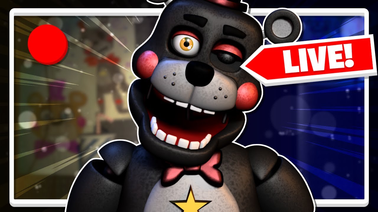 FNAF LIVE! SUB = JUMPSCARE! 🔴