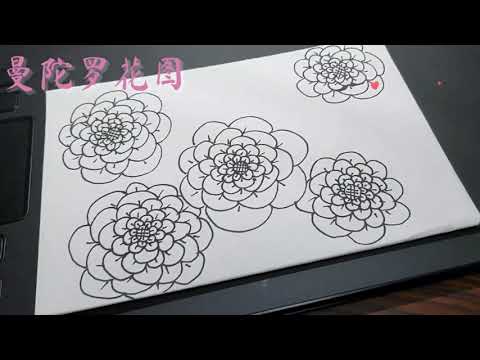曼陀罗花图(初学)