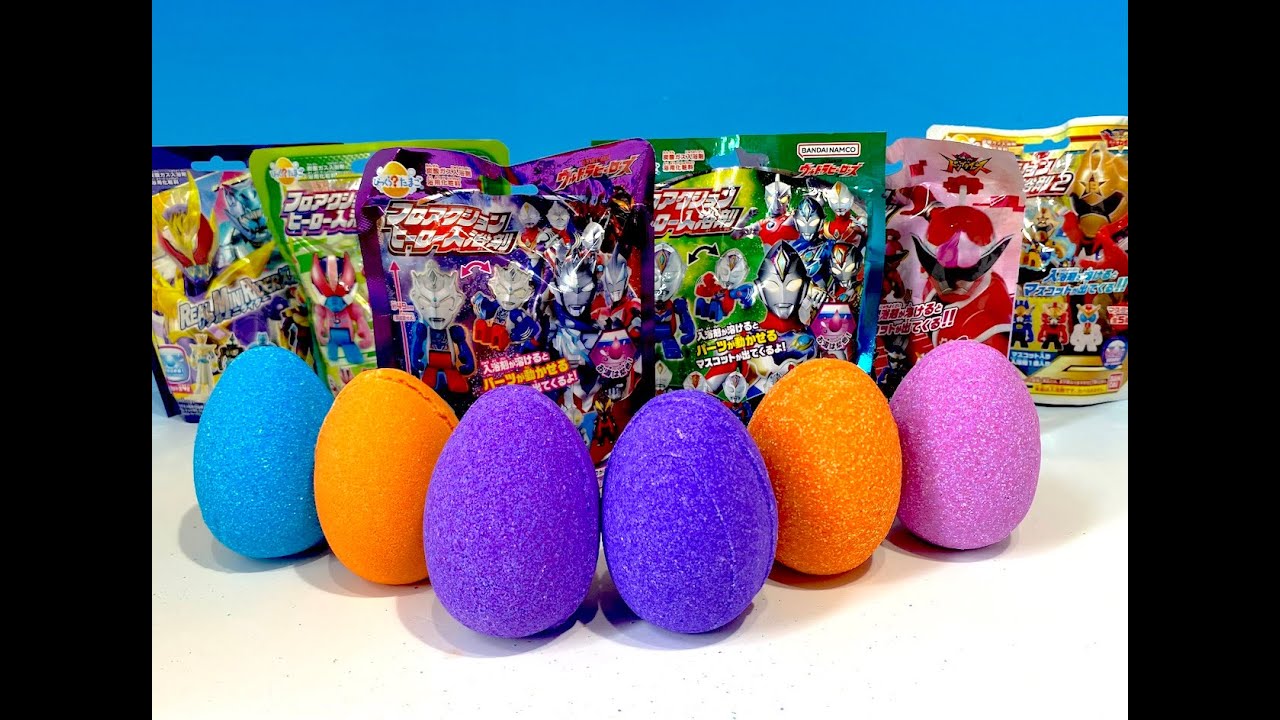 Bikkura Tamago Flo Action Hero Bath Salts Ultra Heroes Super