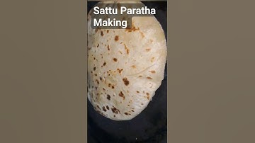 Sattu Paratha Making #viral #shorts #trending