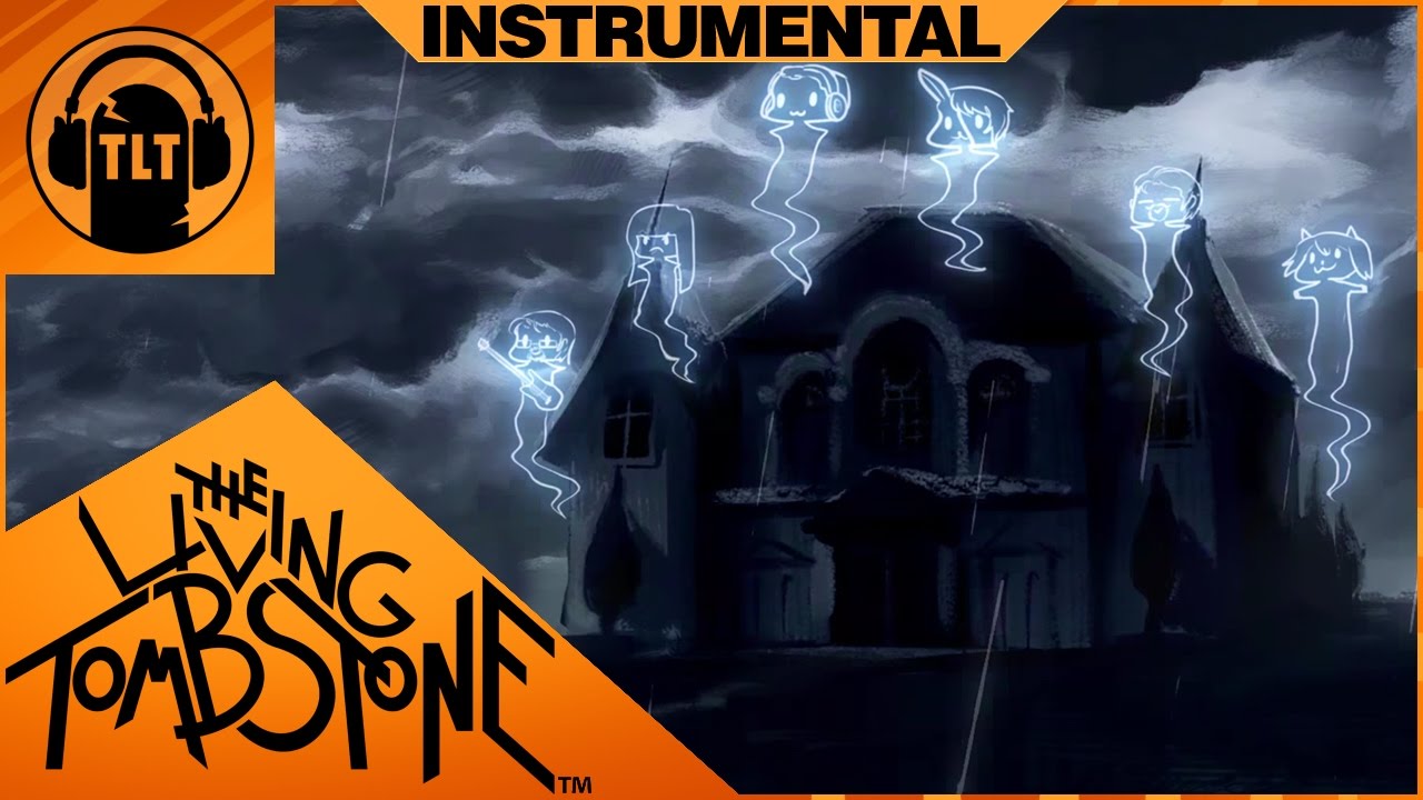 Grim Grinning Ghosts Instrumental (feat Crusher P + Corpse Husband) - The Living Tombstone