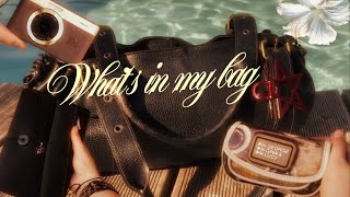 What’s in my bag?  | everyday essentials &amp; creative inspiration