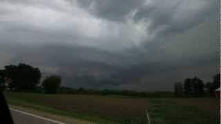 The Wausau Tornado Warned Storm - Wisconsin Storm Chasing 2012: Episode #4