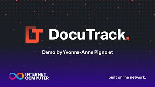 DocuTrack - decentralized file sharing on ICP (Demo)