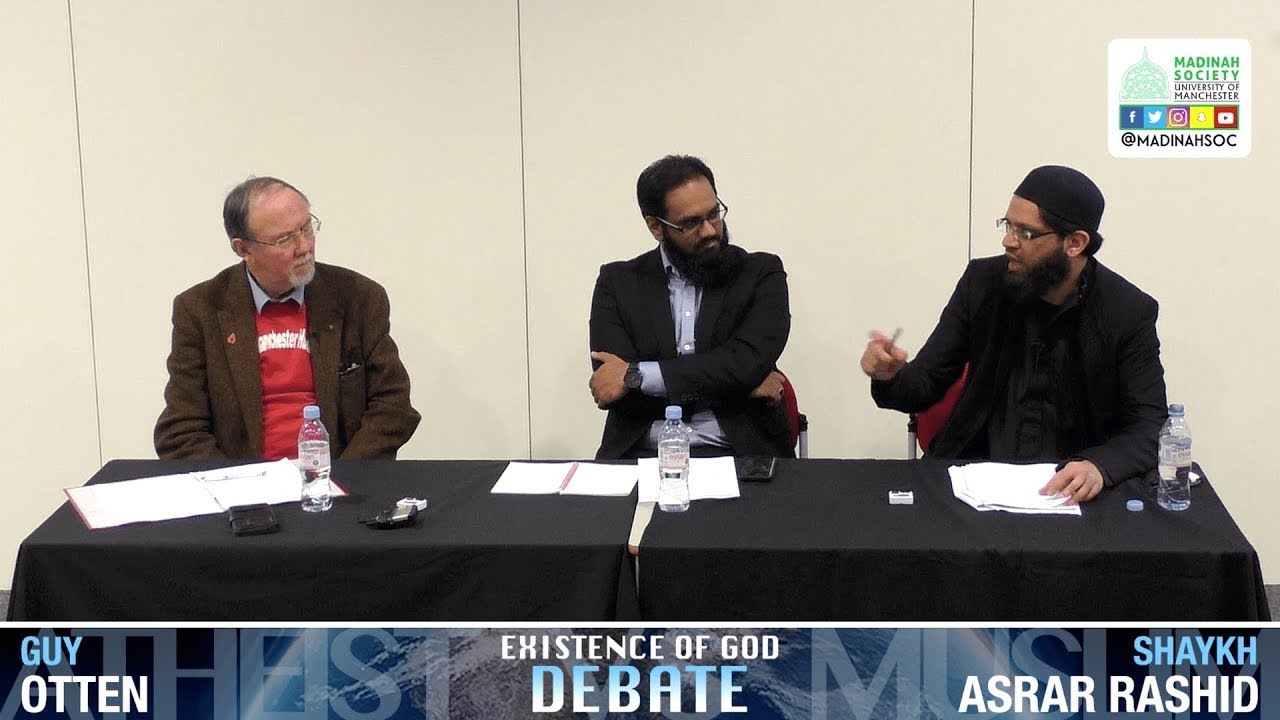 DEBATE: Existence of God | Asrar Rashid (Muslim) vs Guy Otten (Atheist)