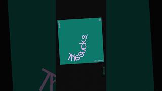 Ups and downs - Kinetic type #shorts