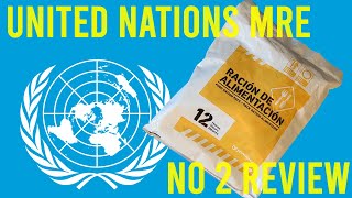 United Nations MRE no 2 almost as good as a french MRE!