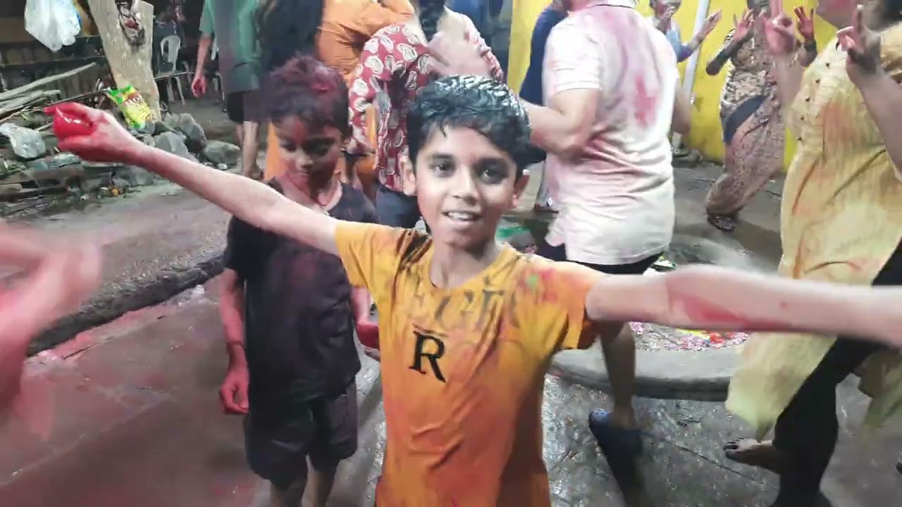 Mahim Koliwada 2024 | Rang Holi Celebration : A Vibrant spectacle of colors