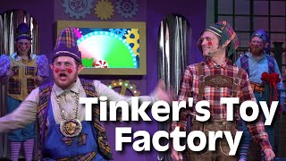 Tinker's Toy Factory Christmas Show in High Quality 4K Resolution at Kings Island Winterfest 2023
