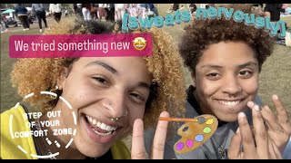 We Jumped Out the Box ☄️ I Vlog with Des & @madithejoke