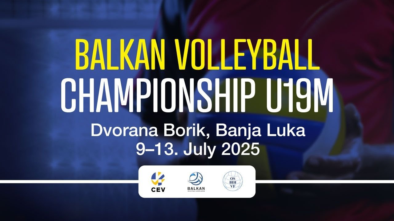 12.07.2025 | Greece vs North Macedonia | BVA U19M Championship 2025 – Banja Luka