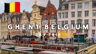 Ghent Belgium | Walking tour | Beautiful City even When its Raining