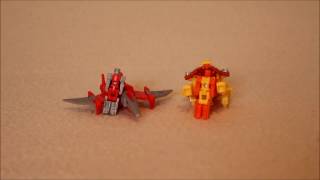 Transformers Titans Return Titan Masters Ptero and Sawback - GotBot True Review NUMBER 245