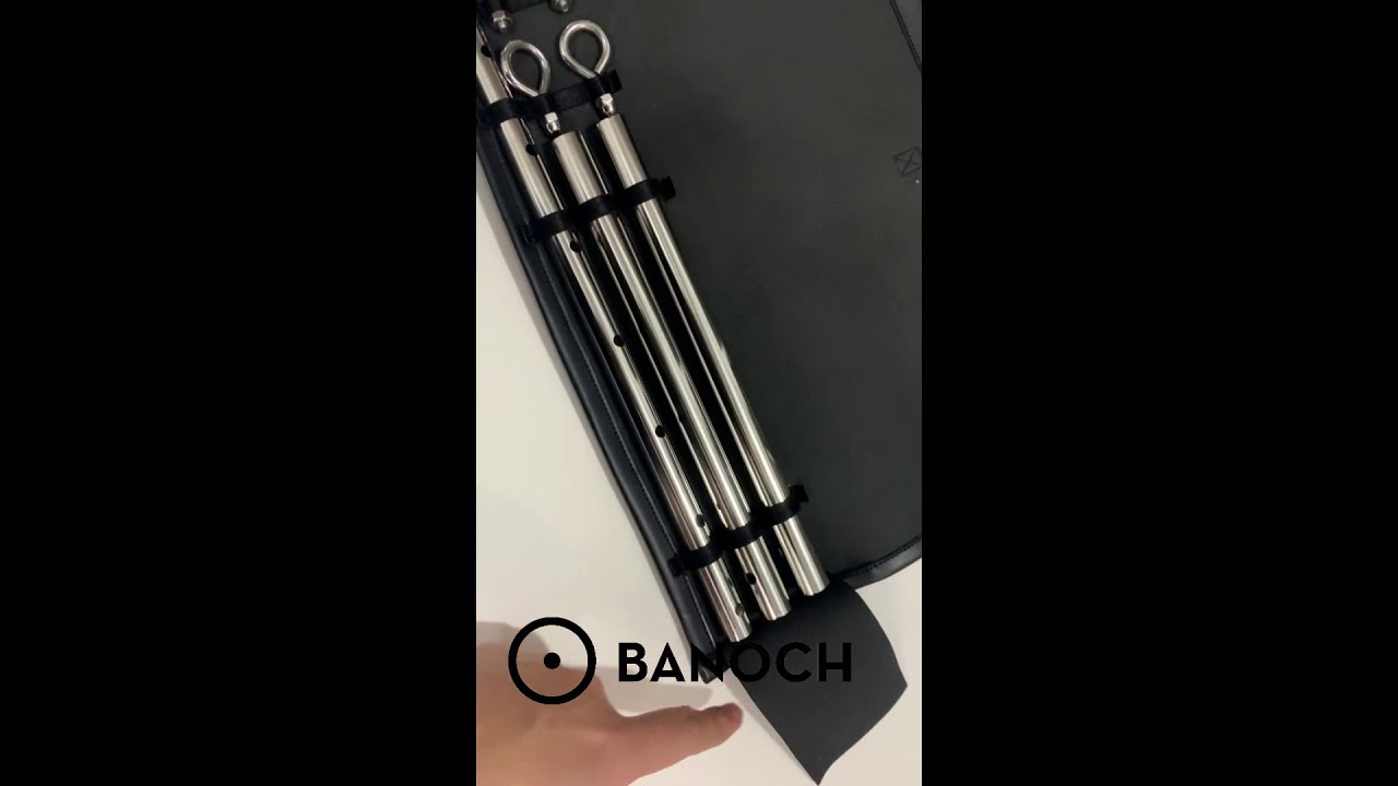 Banoch | adjustable Spreader Bar metal | bondage [ factory clip ]