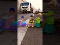 Remote Control Scooty Girl And Monkey Scooter Unboxing And Testing Short ||
