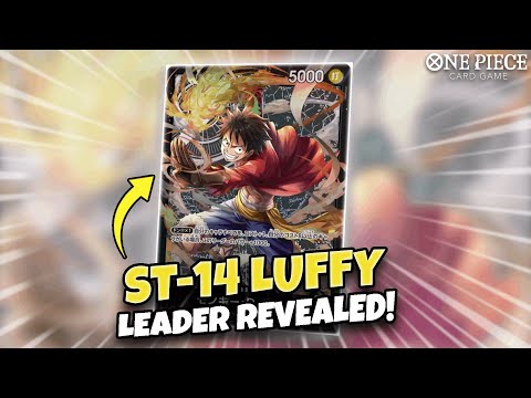 ST-14 MONKEY D. LUFFY REVEALED! +1 COST IN BLACK? ✨ - YouTube