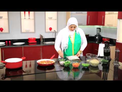 طريقة عمل جمبرى مع الأرز المحمر