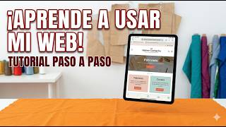  PATRONES EN PDF.COMO USAR MI PAGINA WEB CLEMEN CORBACHO | TUTORIAL PASO A PASO