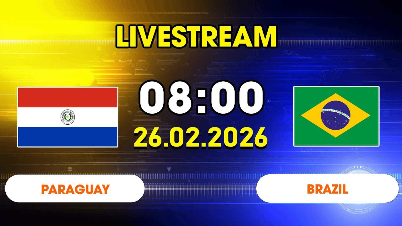 🔴 Paraguay vs Brazil | Phút chót bùng nổ, đảo chiều chóng mặt