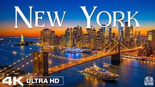 New York City 4K ๐Times Square, Manhattan Skyline & City Lights New York City 4K ๐Times Square, Manhattan Skyline & City Lights