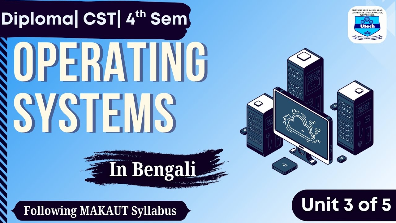 OPERATING SYSTEMS | MAKAUT | DIPLOMA | COMPUTER SCIENCE ENGINEERING | CST
