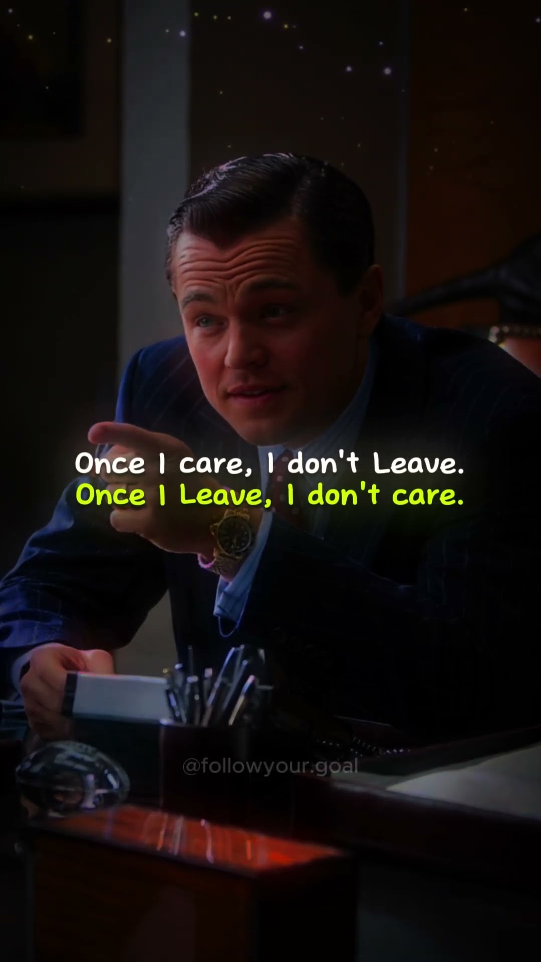 Once I Care I Don t Leave Once I Leave I Don t Care Once I Care I Don t Leave Once I Leave I Don t Care