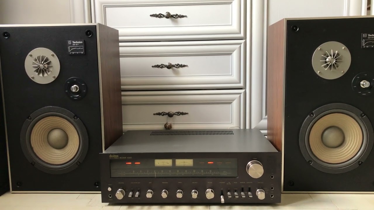 Technics SB-201, 1972, made in Japan - YouTube