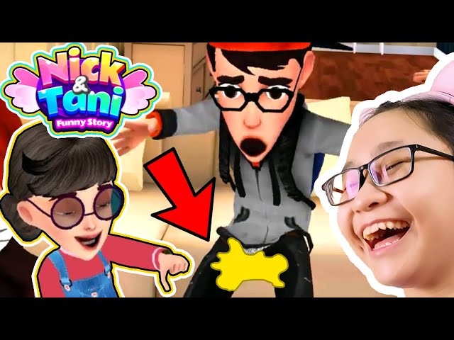 Nick And Tani - Nick wet his PANTS!!! - A Major Leak!!! class=