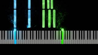 Birdy "Surrender" Piano Sheet Music Synthesia Preview - C Major