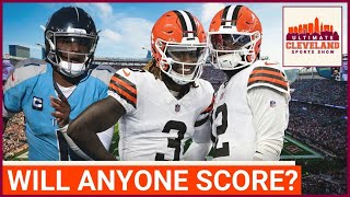 The over/under for the Cleveland Browns vs. Tennessee Titans game is HISTORICALLY LOW