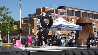 KW Breakers, Open Streets, Uptown Waterloo, Ontario -- clip P1400173