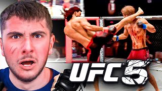 The Trilogy Fight! (UFC 5 CAREER)