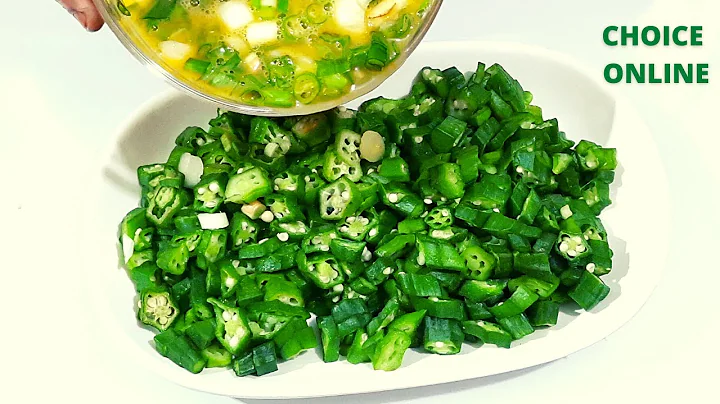 Ladies finger with egg recipe || Okra stir fry with egg