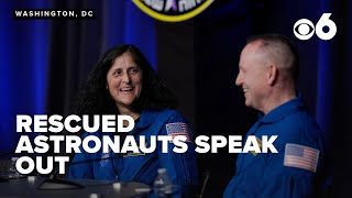 Rescued astronaut thanks Trump, Musk in first interview since returning to Earth