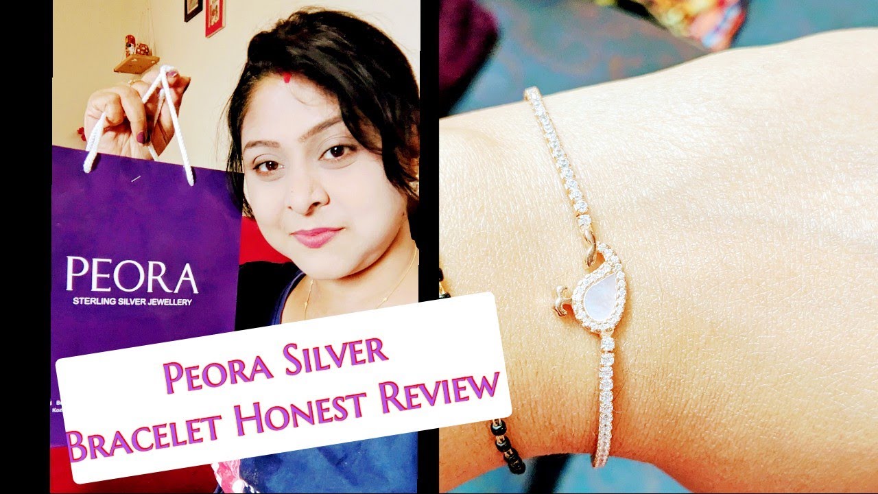 Peora Sterling Silver bracelet Review/Honest Experience 